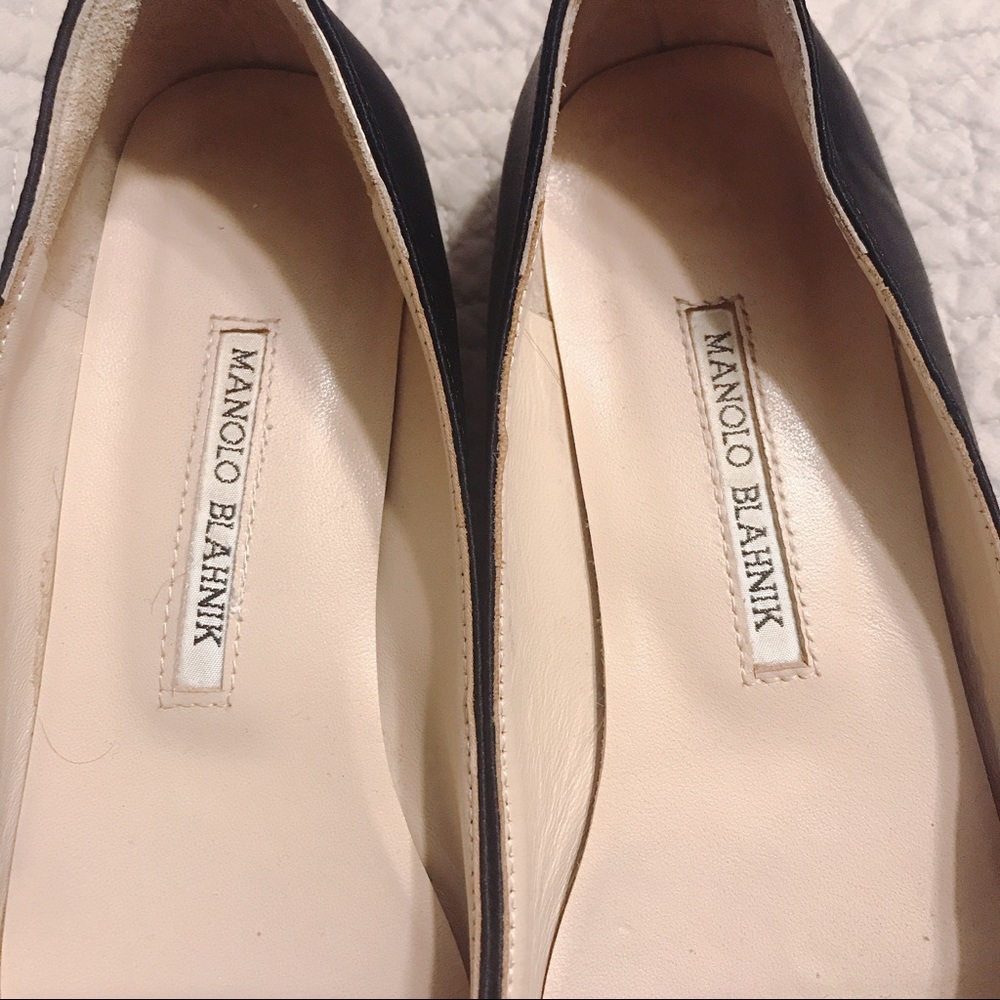 Manolo Blahnik Hangisi Flats ✨ - Picture 3 of 7
